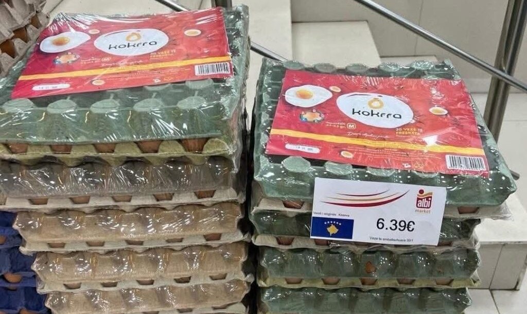 Çmimi i vezëve në Kosovë ngjitet në nivel rekord, deri në 6.39 euro për 30 copë